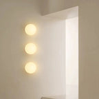 Modern Minimalist Glass Wall Sconce Lamp – 1-Light Wall Light for Living Room and Bedroom Decor 0