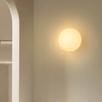 Modern Minimalist Glass Wall Sconce Lamp – 1-Light Wall Light for Living Room and Bedroom Decor 1