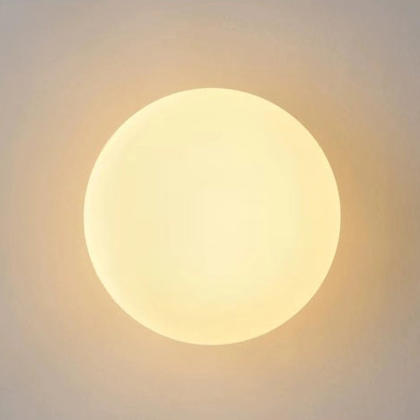 Modern Minimalist Glass Wall Sconce Lamp – 1-Light Wall Light for Living Room and Bedroom Decor 8