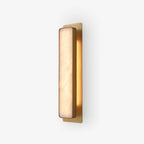 Modern Minimalist LED Wall Sconce Alabaster Finish 1