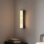 Modern Minimalist LED Wall Sconce Alabaster Finish 3