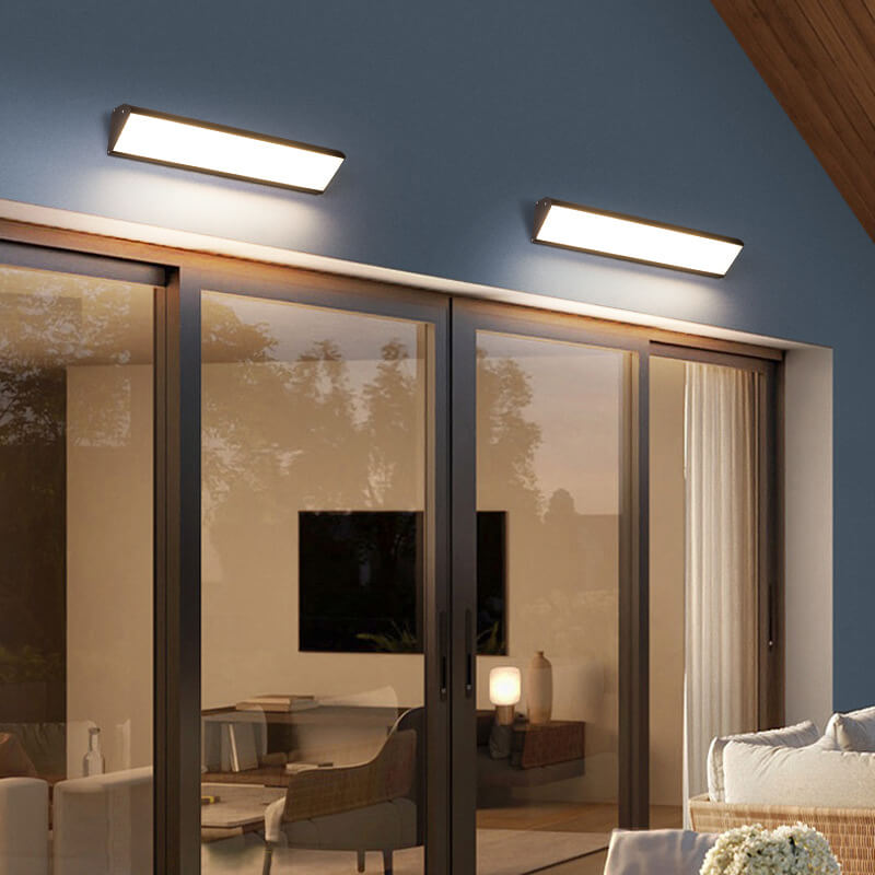 Modern Minimalist LED Wall Sconce Lamp – Waterproof Outdoor Wall Lights for Indoor and Outdoor Use, Energy-Efficient Aluminum and Acrylic Design 0