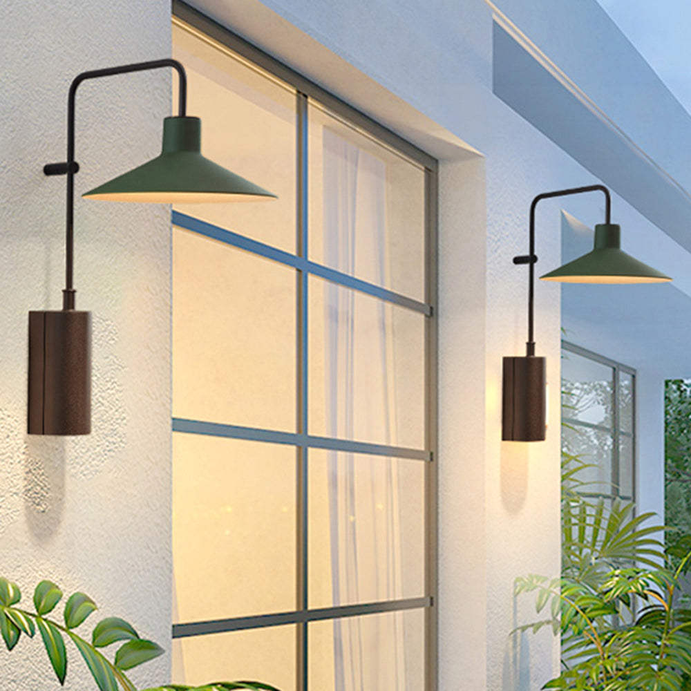 Modern Minimalist Outdoor Wall Lamp – IP65 Waterproof Metal Exterior Wall Sconce in Versatile Color Options 4