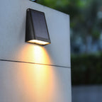 Modern Minimalist Solar LED Outdoor Wall Sconce Lamp – Waterproof Garden Lighting 0