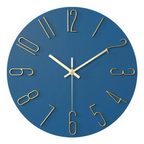 Modern Minimalist Wall Clock – 30 cm Quartz Movement for Living Room Décor – Silent Operation and Durable Design 0