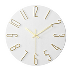 Modern Minimalist Wall Clock – 30 cm Quartz Movement for Living Room Décor – Silent Operation and Durable Design 4