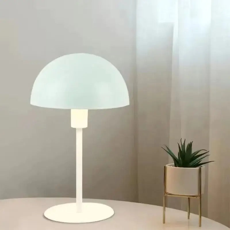 Modern Mushroom LED Table Lamp – Stylish Metal Nightstand or Bedside Lamp for Bedroom and Living Room 2