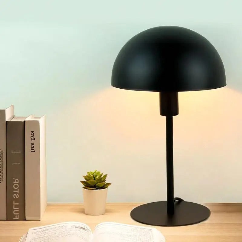 Modern Mushroom LED Table Lamp – Stylish Metal Nightstand or Bedside Lamp for Bedroom and Living Room 4
