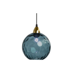 Modern Nordic Glass Pendant Light – Rippled Ceiling Fixture for Kitchen and Dining 10