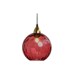 Modern Nordic Glass Pendant Light – Rippled Ceiling Fixture for Kitchen and Dining 17