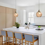 Modern Nordic Glass Pendant Light – Rippled Ceiling Fixture for Kitchen and Dining 4