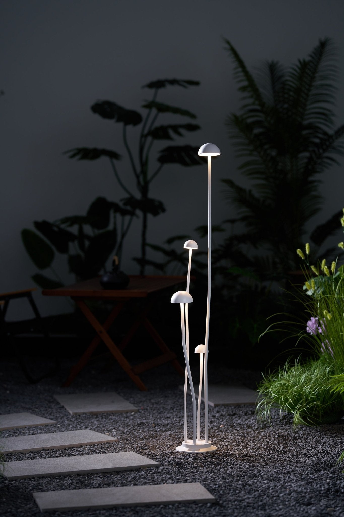 Modern Outdoor Lantern Aluminum Integrated LED Waterproof 5