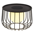 Modern Outdoor Lantern Metal Solar Waterproof Dimmable 9