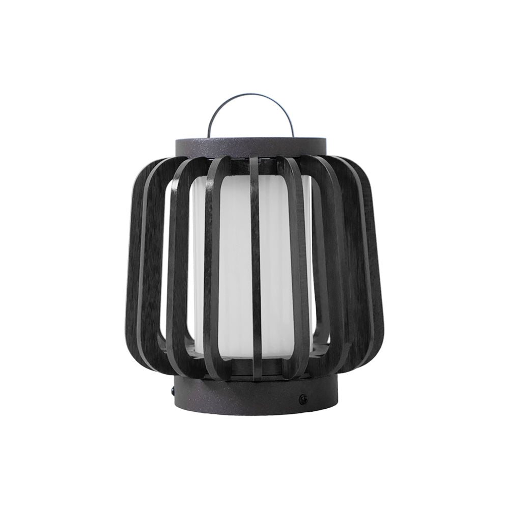 Modern Outdoor Lantern Metal Waterproof Rechargeable LED 0