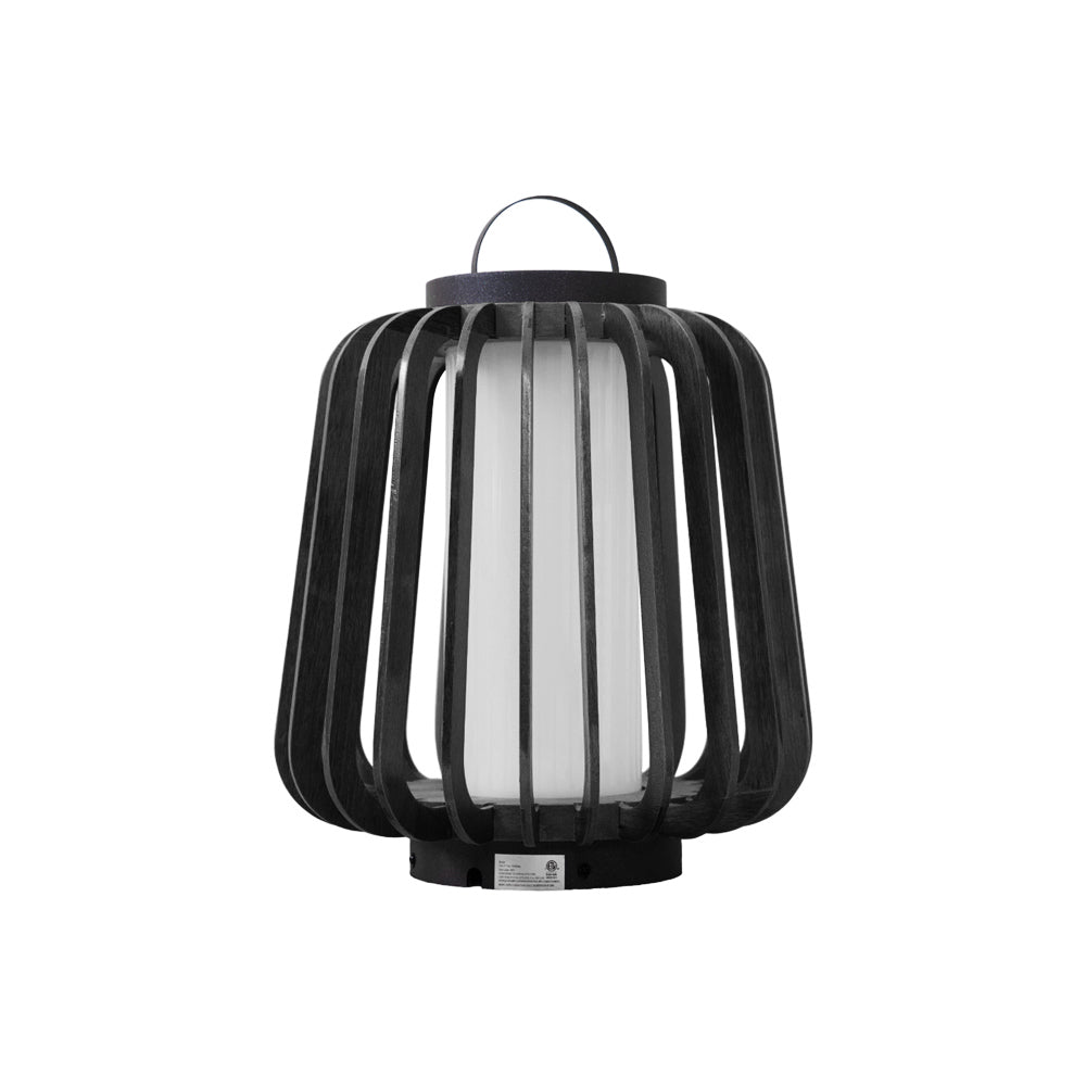 Modern Outdoor Lantern Metal Waterproof Rechargeable LED 9
