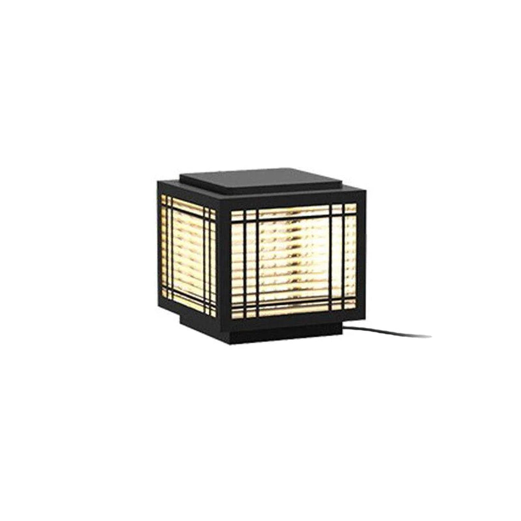 Modern Outdoor Post Light Galvanized Steel Waterproof LED 0