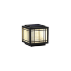 Modern Outdoor Post Light Galvanized Steel Waterproof LED 15