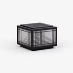 Modern Outdoor Post Light Galvanized Steel Waterproof LED 6