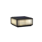Modern Outdoor Post Light Galvanized Steel Waterproof LED 9