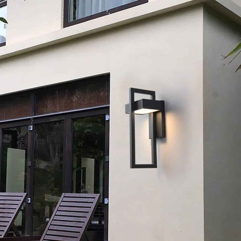 Modern Outdoor Wall Lamp – Waterproof LED Exterior Wall Sconce for Garden, Patio, and Balcony Lighting 2
