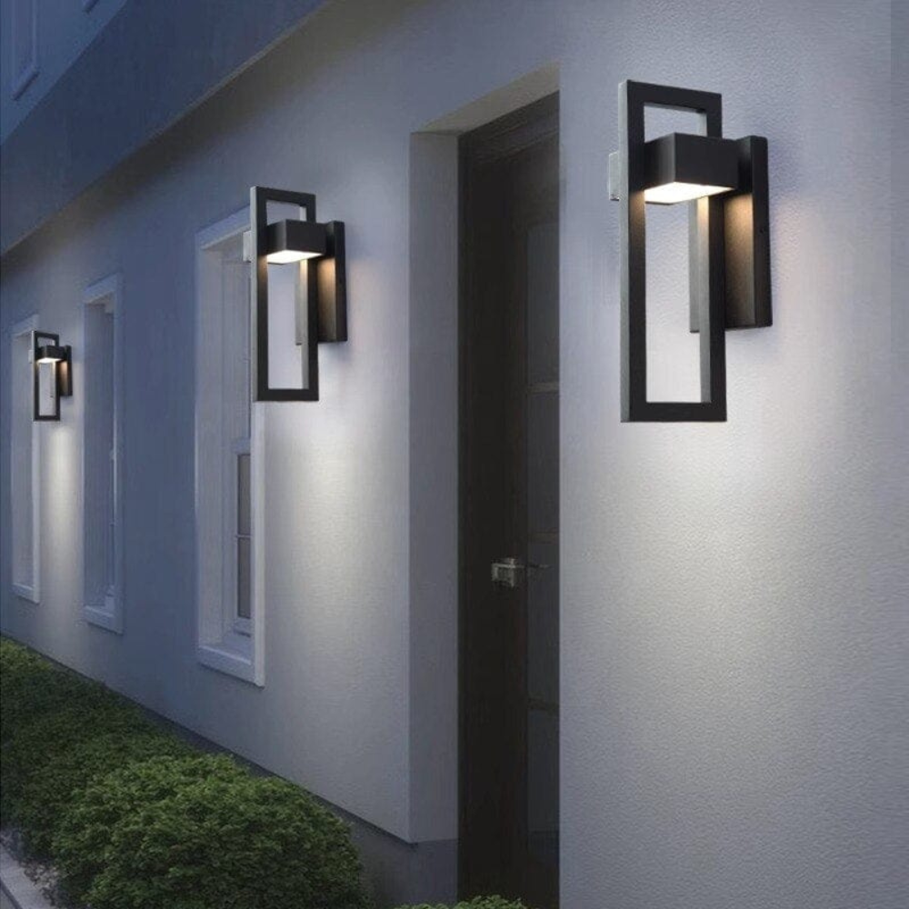 Modern Outdoor Wall Lamp – Waterproof LED Exterior Wall Sconce for Garden, Patio, and Balcony Lighting 3