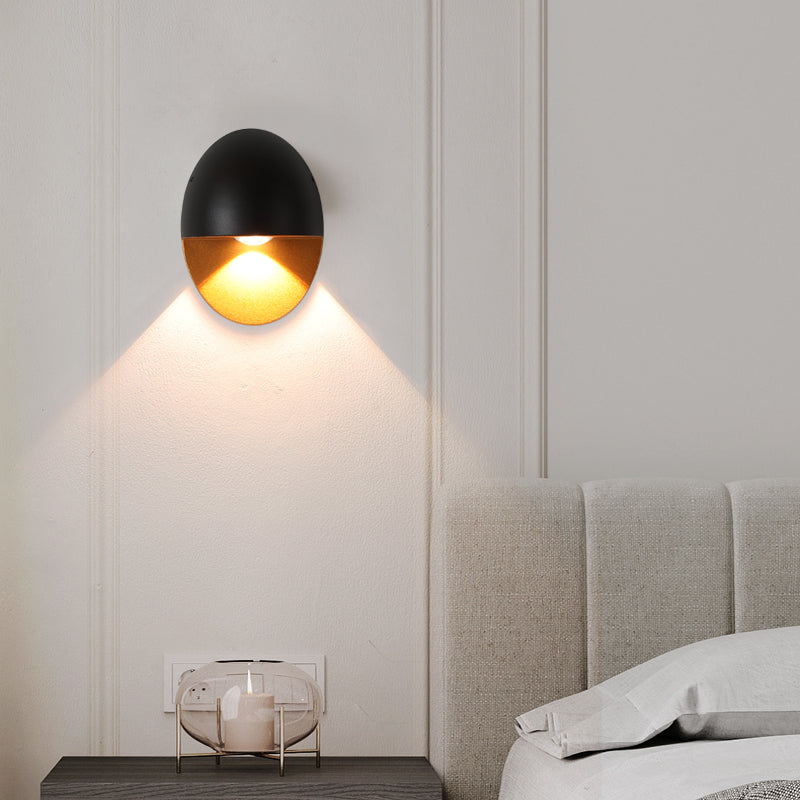 Modern Outdoor Wall Light Sconce – Waterproof LED Fixture in Black, Gold, and White for Stylish Illumination 0