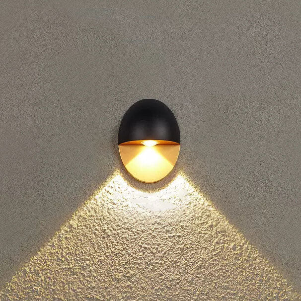 Modern Outdoor Wall Light Sconce – Waterproof LED Fixture in Black, Gold, and White for Stylish Illumination 2