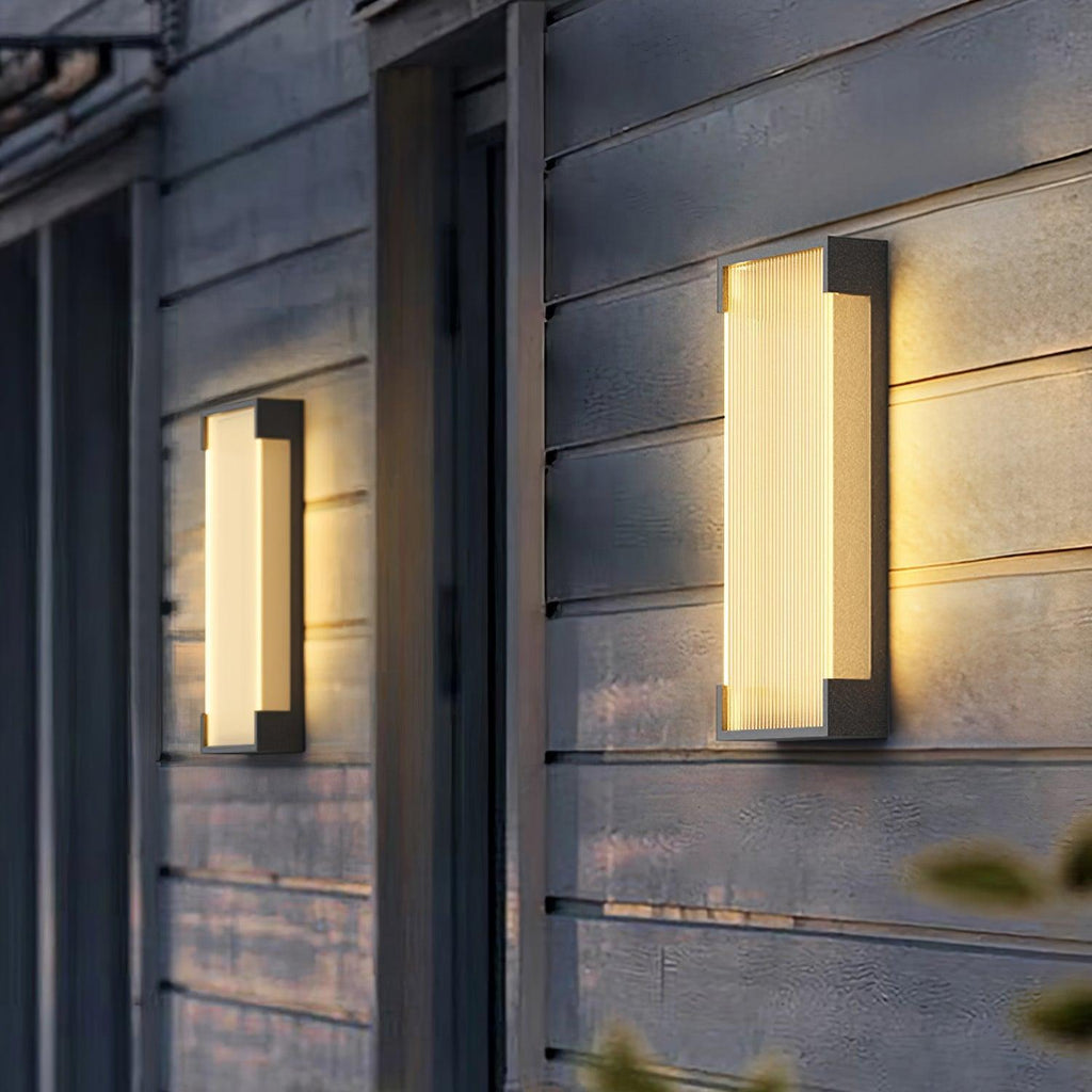 Modern Outdoor Wall Light Stainless Steel Dimmable Waterproof 3