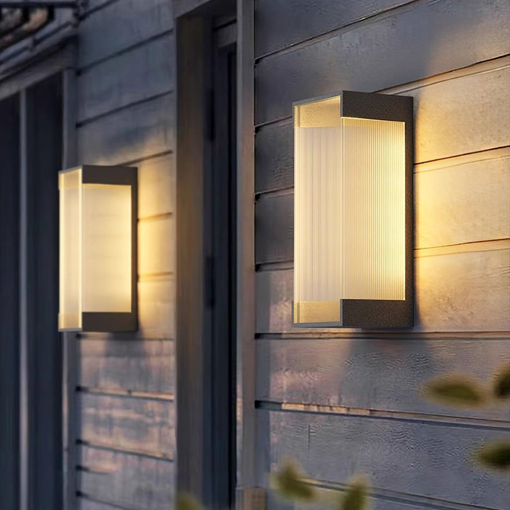 Modern Outdoor Wall Light Stainless Steel Dimmable Waterproof 4