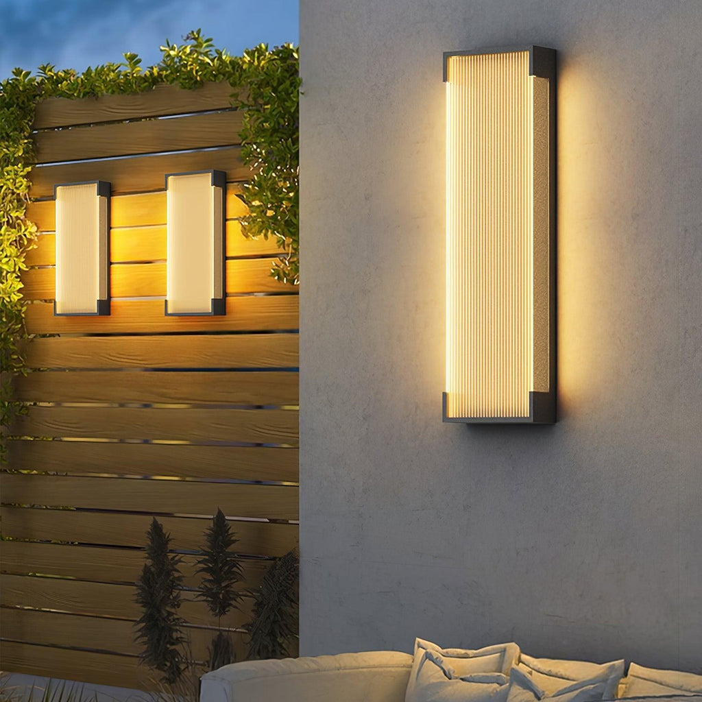 Modern Outdoor Wall Light Stainless Steel Dimmable Waterproof 5