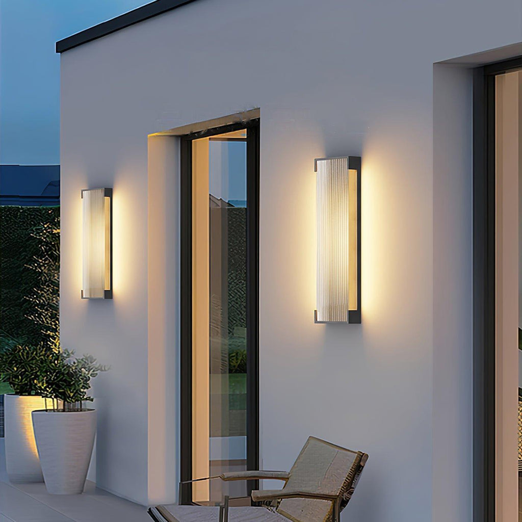 Modern Outdoor Wall Light Stainless Steel Dimmable Waterproof 7