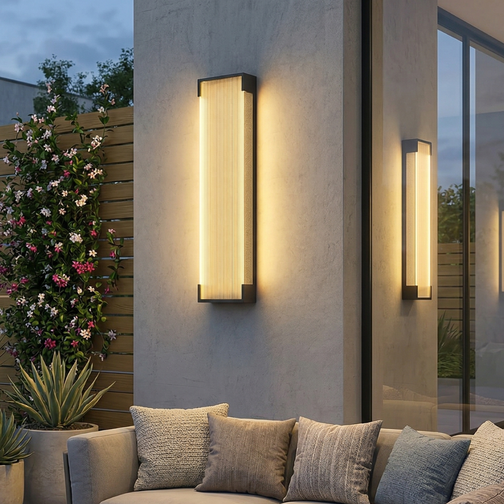 Modern Outdoor Wall Light Stainless Steel Dimmable Waterproof 99