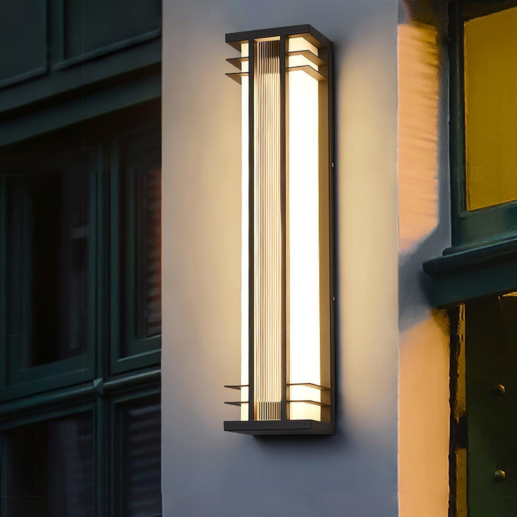 Modern Outdoor Wall Light Stainless Steel LED Waterproof 2
