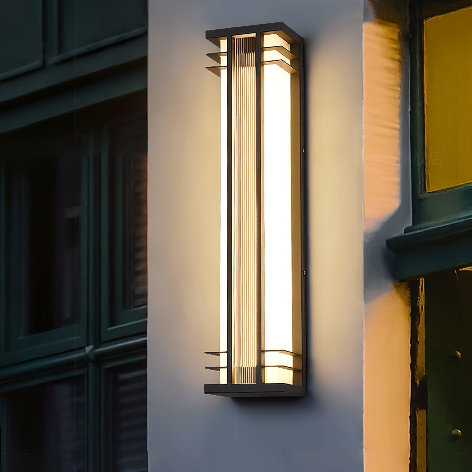 Modern Outdoor Wall Light Stainless Steel LED Waterproof 2