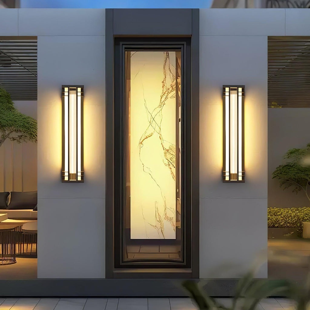 Modern Outdoor Wall Light Stainless Steel LED Waterproof 5
