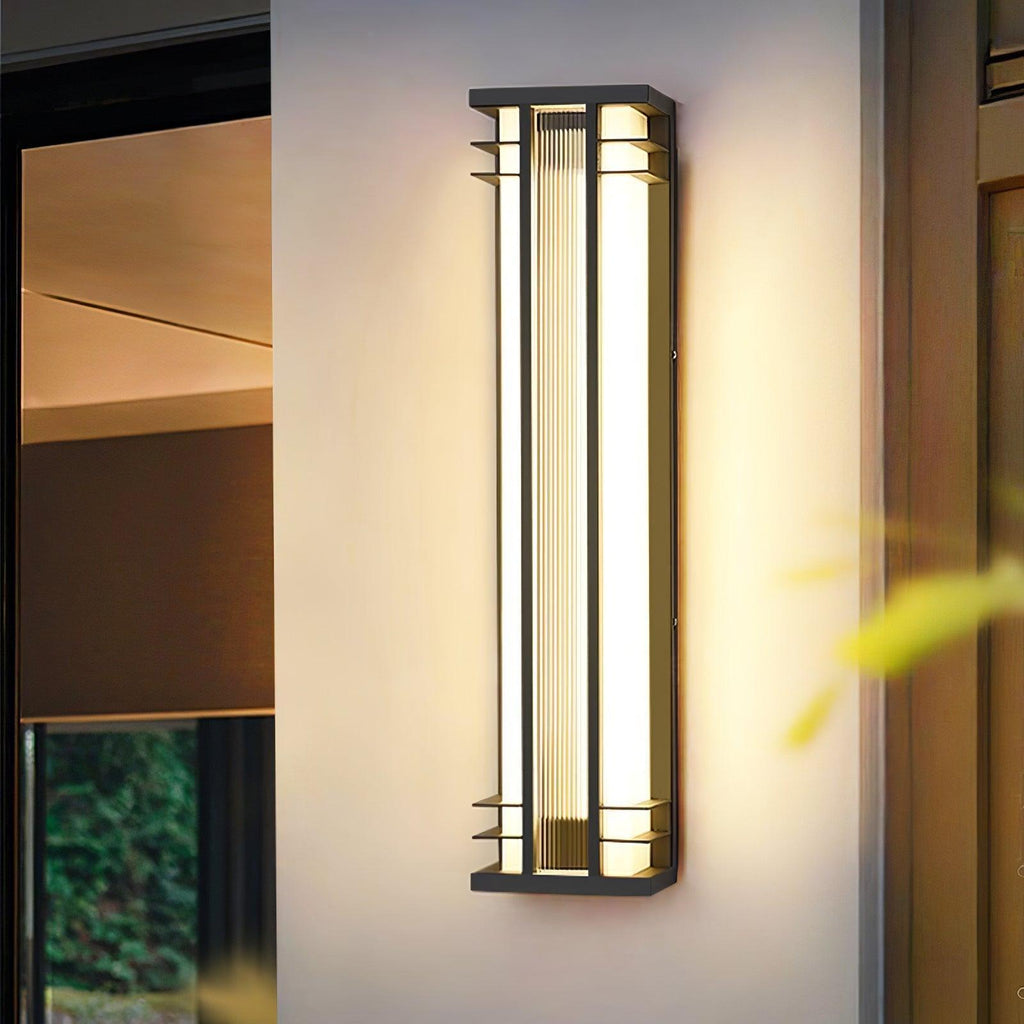 Modern Outdoor Wall Light Stainless Steel LED Waterproof 6