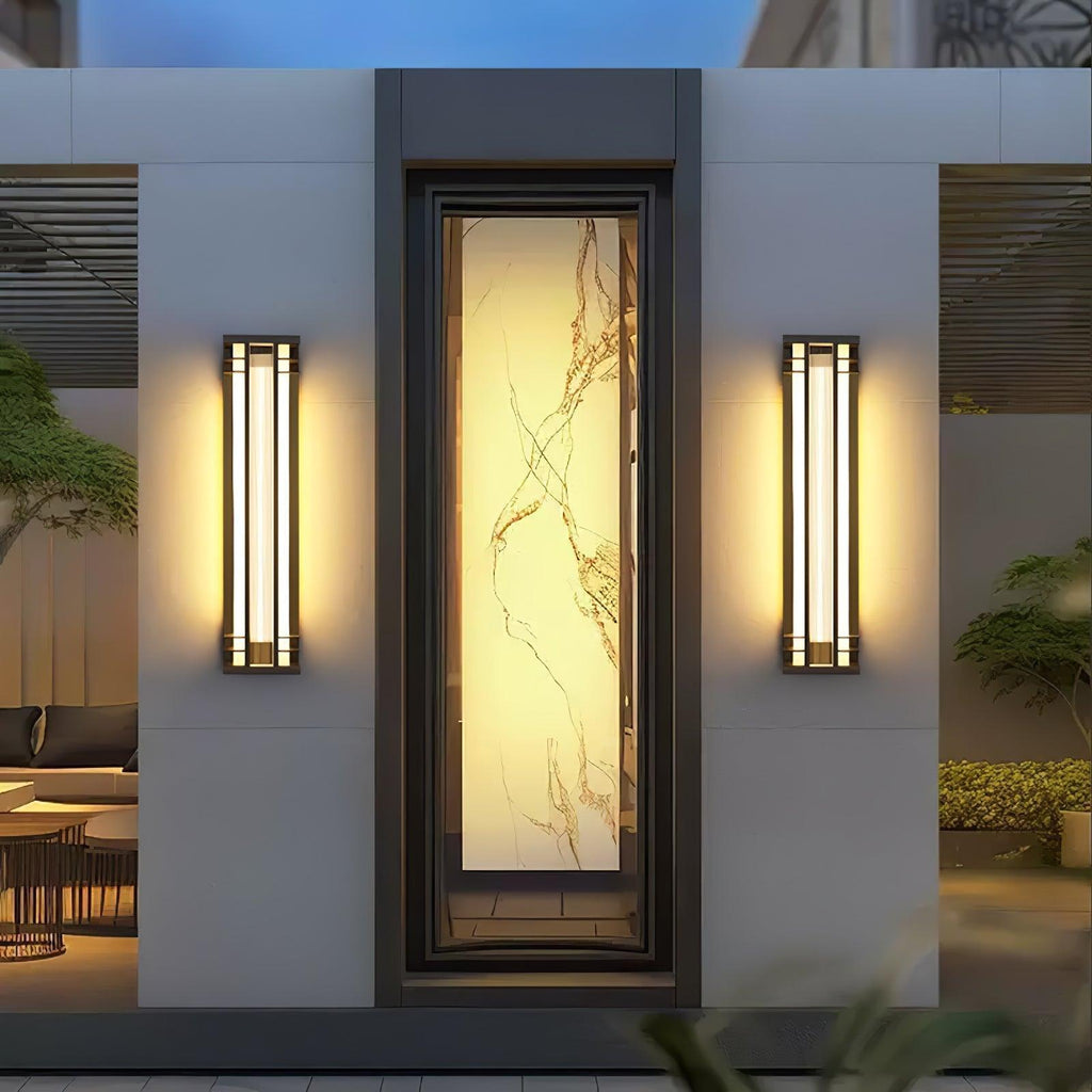 Modern Outdoor Wall Light Stainless Steel LED Waterproof 7