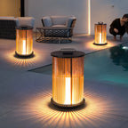 Modern Outdoor Wall Lights – Cylinder Glass and Stainless Steel Garden Lights for Patio Illumination 1