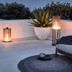 Modern Outdoor Wall Lights – Cylinder Glass and Stainless Steel Garden Lights for Patio Illumination 3