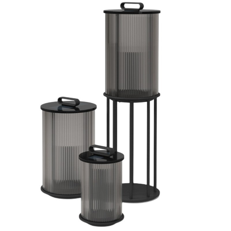 Modern Outdoor Wall Lights – Cylinder Glass and Stainless Steel Garden Lights for Patio Illumination 8