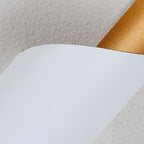 Modern Outdoor Wall Sconce Lamp – Waterproof Aluminum Exterior Wall Light with Integrated LED in Black and Gold 7