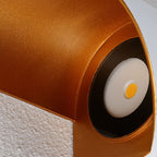 Modern Outdoor Wall Sconce Lamp – Waterproof Aluminum Exterior Wall Light with Integrated LED in Black and Gold 8