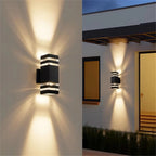 Modern Outdoor Wall Sconce with IP44 Waterproof Rating – Energy-Efficient LED Exterior Wall Light for Stylish Illumination 1