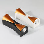 Modern Outdoor Waterproof Aluminum LED Wall Sconce Lamp for Patios and Fences – 6W, 600 Lumens, Hardwired, Available in Black, Gold, White 8