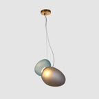 Modern Pendant Light Frosted Glass Adjustable Height 27