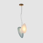 Modern Pendant Light Frosted Glass Adjustable Height 31
