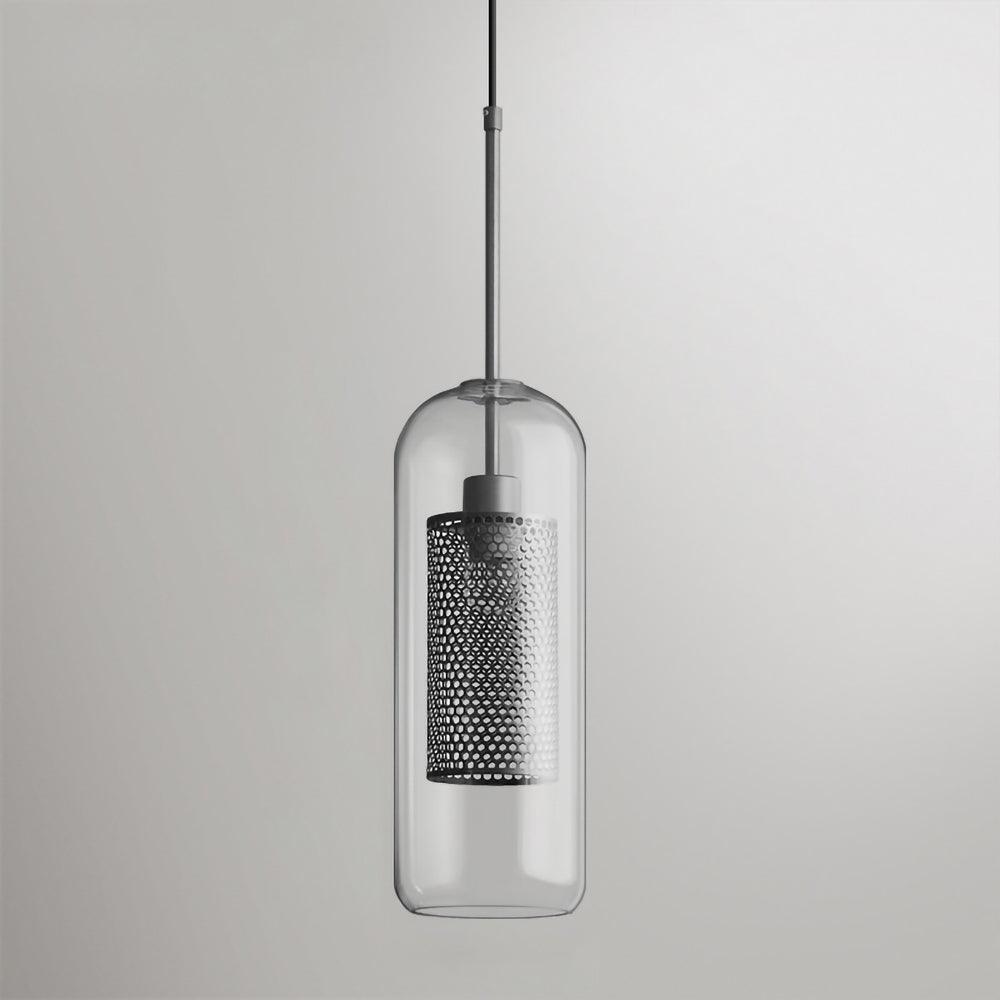 Modern Pendant Light Glass Adjustable Height Elegant Design 0