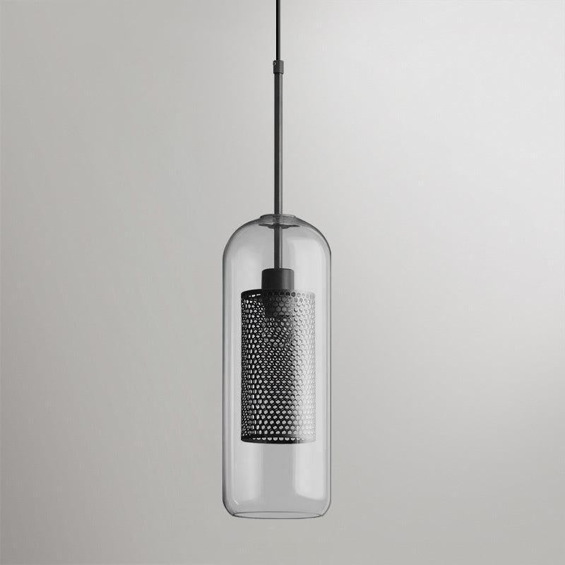Modern Pendant Light Glass Adjustable Height Elegant Design 11
