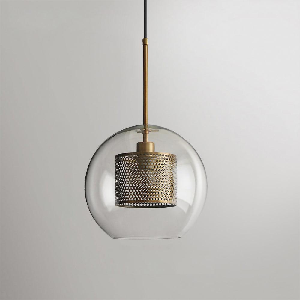 Modern Pendant Light Glass Adjustable Height Elegant Design 13