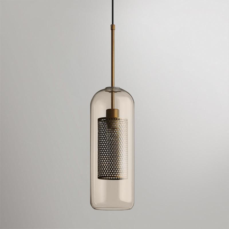 Modern Pendant Light Glass Adjustable Height Elegant Design 14